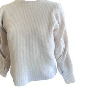 Dion Lee X Carbon 38 Sz S Cashmere Cropped Sweater Long Sleeve Minimalist